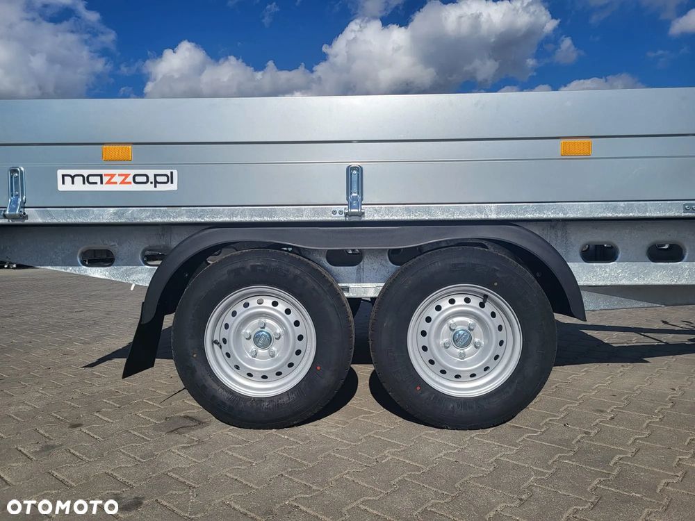Rydwan DOSTAWA platforma z burtami KOŁA POD SPODEM 300x195, DMC 2700kg, spawana rama - 6