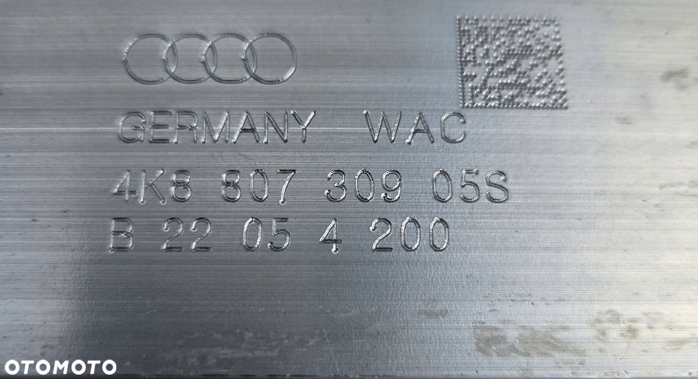 AUDI A7 S7 C8 4K BELKA WZMOCNIENIE ZDERZAKA TYŁ TYLNA 4K8807309 - 4