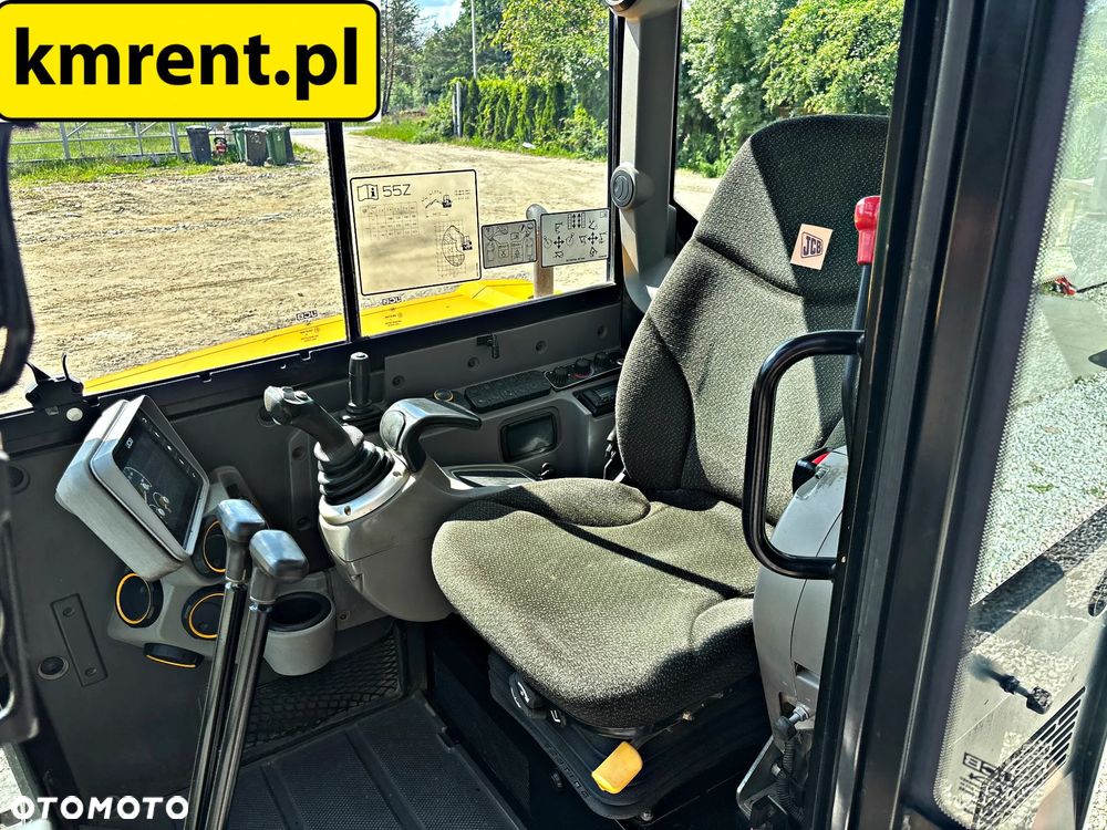 JCB 55Z-1 T3 MINI-KOPARKA 2019R | JCB 8030, 8035, 8040, 8050, 8055, YANMR VIO, KUBOTA KV, VOLVO ECR 48, KOMATSU PC50, VOLVO ECR25, CAT 308, 305 - 25
