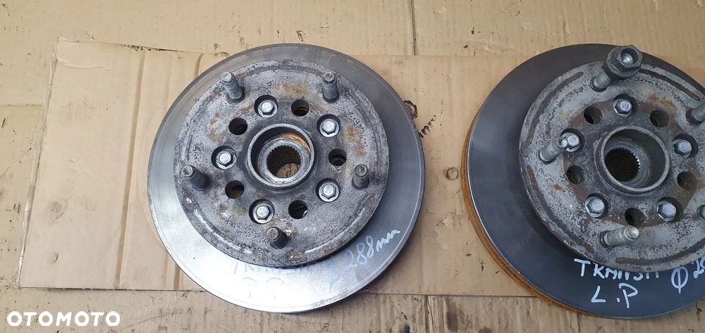 Piasta tarcza przód przednia prawa lewa Ford Transit Custom MK8 Lift 2.0 TDCI - 2