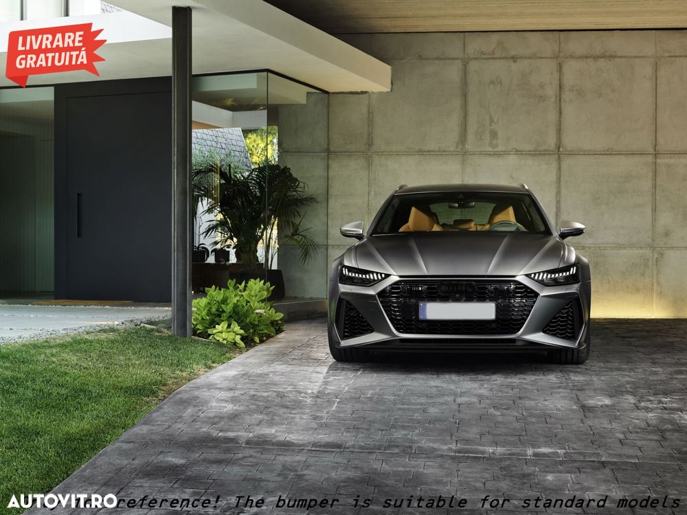 Bara Fata compatibila cu Audi A6 C8 4K (2018-Up) RS6 Design- livrare gratuita - 11