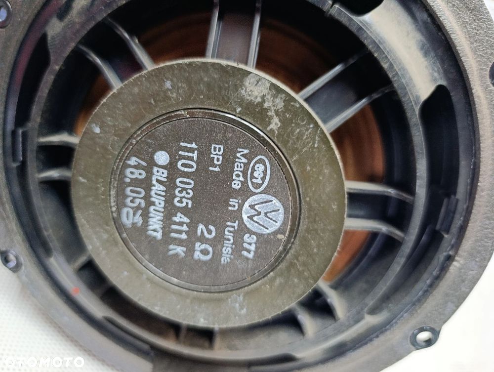 Touran I głośnik wzmacniacz głośniki komplet lift Volkswagen 1T0 035 411 K, 1T0 035 456 - 3