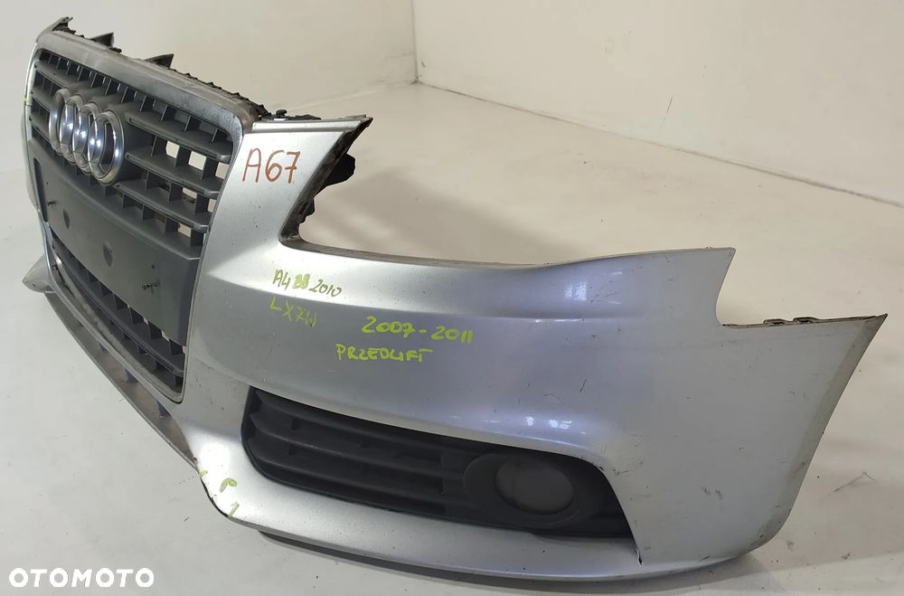 Zderzak przedni przód AUDI A4 B8 07-15 LX7W - 3