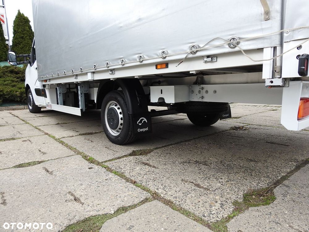 Renault MASTER PLANDEKA 10 PALET WEBASTO TEMPOMAT NAWIGACJA KLIMATYZACJA LEDY PNEUMATYKA  165KM - 16