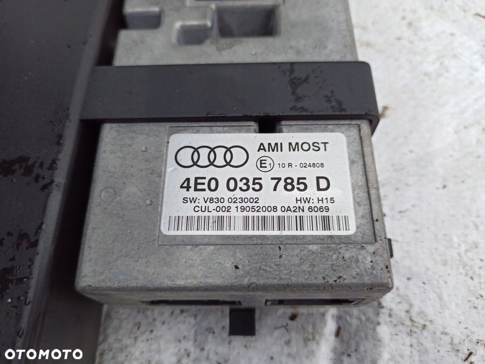 AUDI A6 A8 MUSIC INTERFACE AMI MMI 4E0035785D - 6