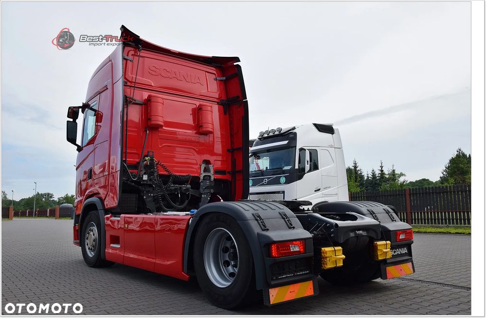 Scania S450 / FULL LED / KLIMA POST. / RETARDER / ZBIORNIKI  1400 L /  DUŻE ZEGARY - 28