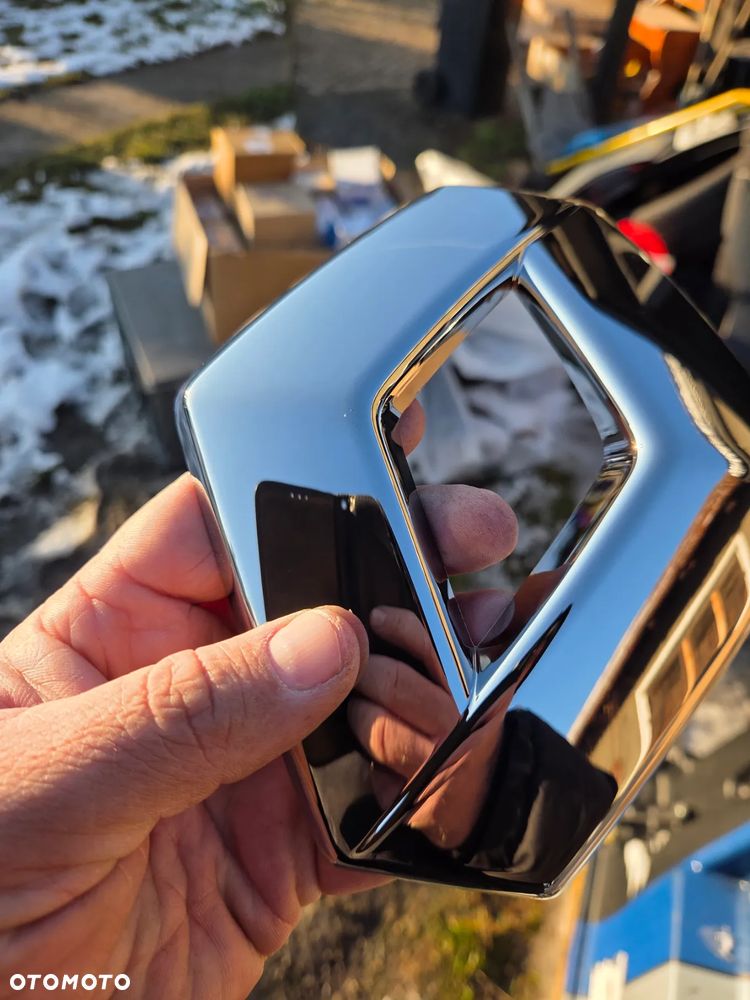 Znaczek emblemat Logo Renault Captur Clio IV Megane III Scenic III 628909470R - 4