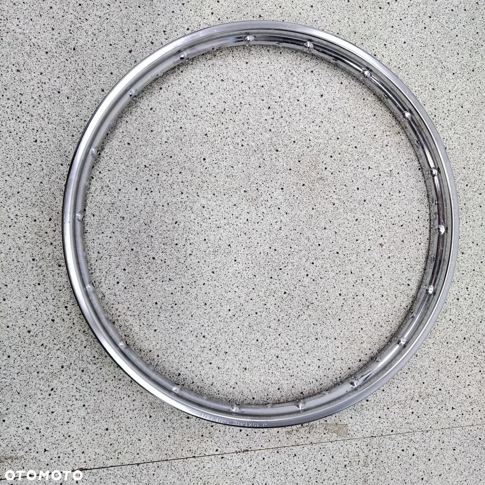 Obręcz koła, felga, rawka J 19x1.4 5 81 DOT Honda Yamaha - 1