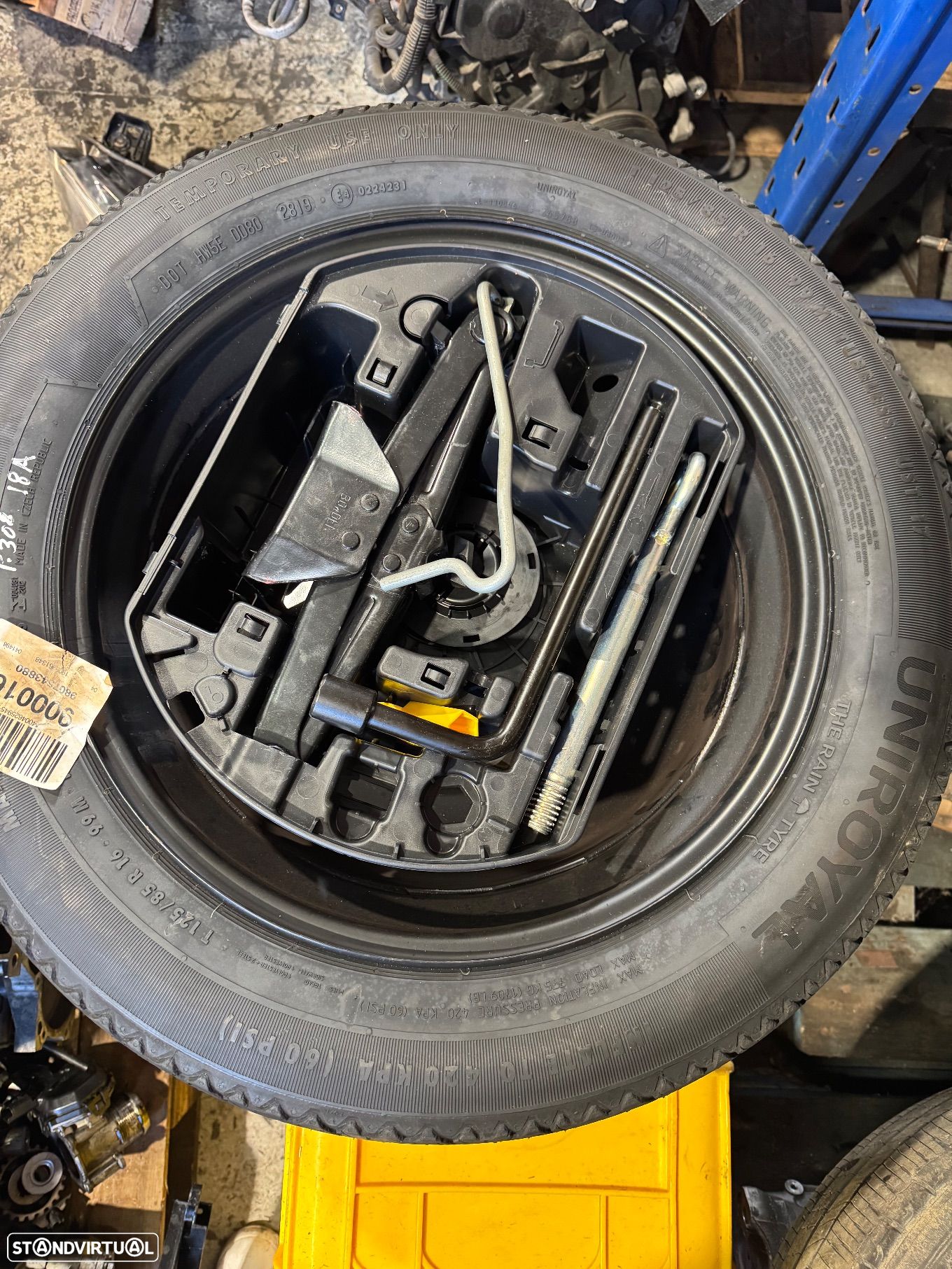 Roda suplente Peugeot 308 - 1