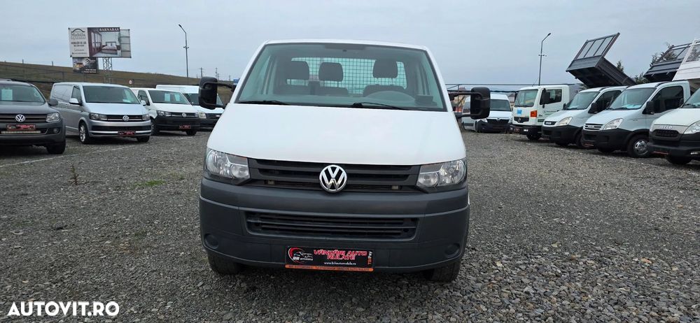 Volkswagen VW transporter facelift, pickup , 2.0 tdi, 140 cp, manual,        CLIMA, Euro 5, cruise control, 09/2011 (serie 2012)  factura, seap, finantare, PJ, rate PF - 9