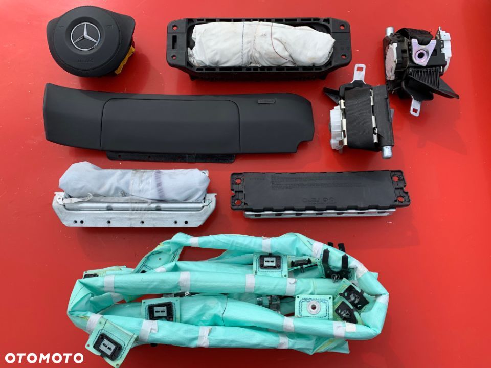 MERCEDES S W223 S COUPE KIEROWNICA SKÓRA + AIRBAG PODUSZKA POWIETRZNA okazja OKAZJA okazja OKAZJA !! - 2