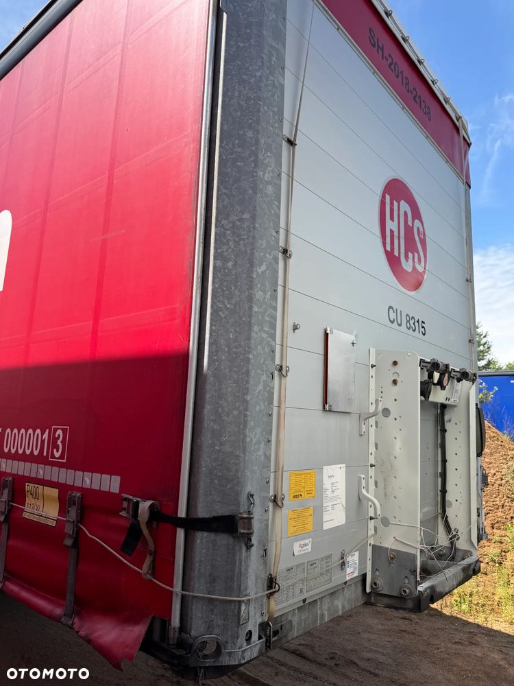 Schmitz Cargobull FIRANKA / OPONY JAK NOWE / Z PEŁNYM WYPOSAŻENIEM DO ZAŁADUNKU PASY, BELKI, MATY, NAROŻNIKI / KILKA SZTUK !! - 28