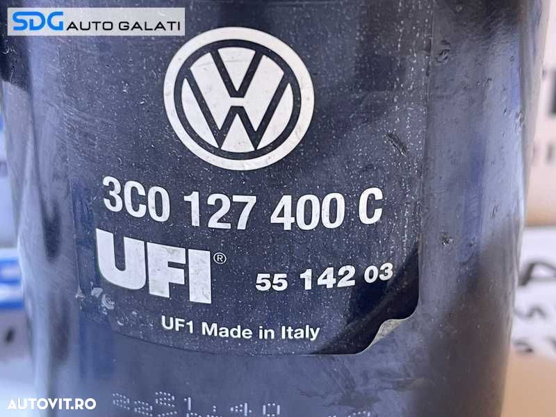 Corp Carcasa Suport Filtru Combustibil Motorina Seat Leon 1P 1.9 TDI BKC BLS BXE BXF 2006 - 2013 Cod 3C0127400C [S0171] - 3
