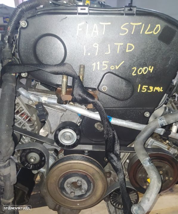 Motor 1.9jtd 115cv Fiat Stilo 192A1 caixa 5 velocidades C605 - 3