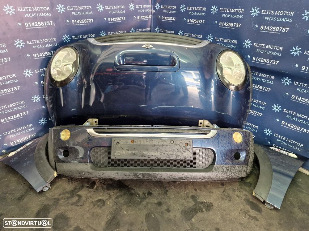 Frente completa usada MINI COOPER S R53 R50 capot parachoques oticas guardalamas - 3