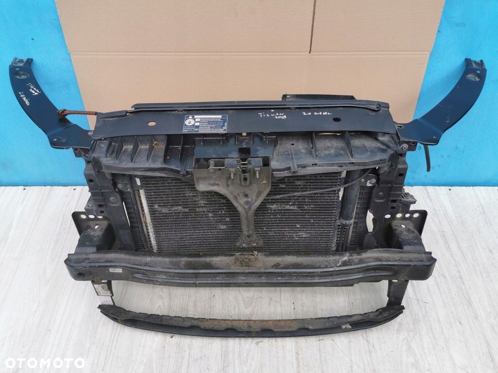 VW Tiguan I 1 5N wzmocnienie pas chłodnice 2.0 TDI - 2
