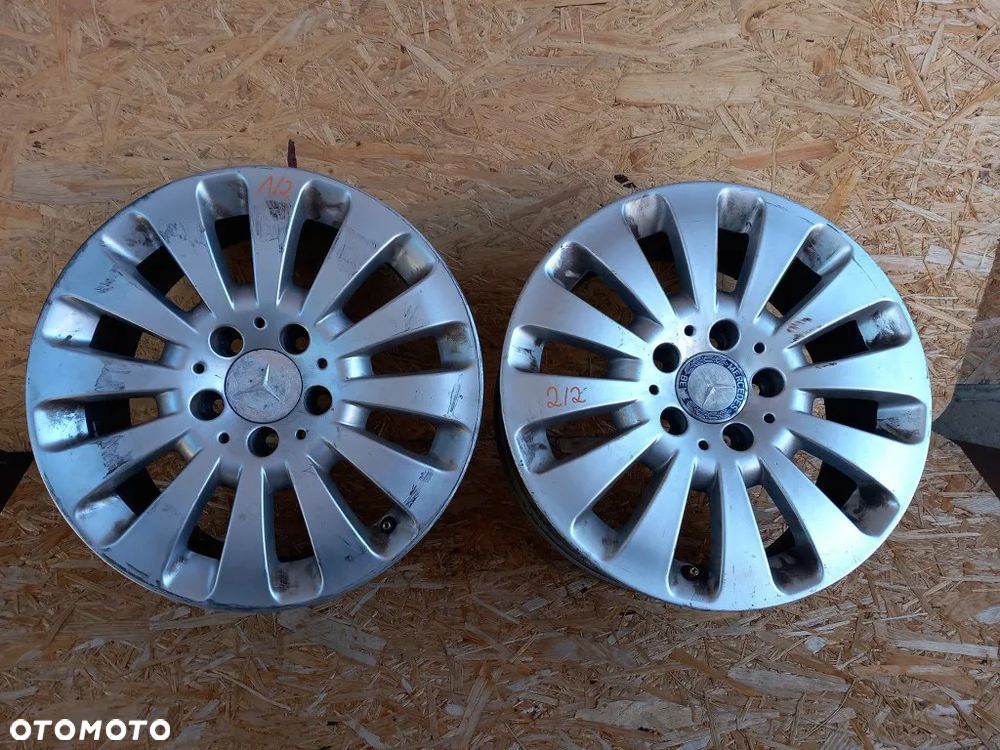 felga aluminiowa r16 7.0jx16h2 et43 5x112 mercedes w204 c-klassa a2044010602 - 1