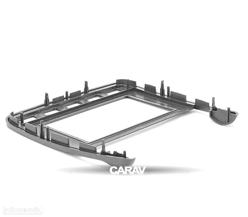 MOLDURA ADAPTADOR PRETO PARA RADIO 2-DIN PARA PORSCHE CAYENNE 02-10 - 5