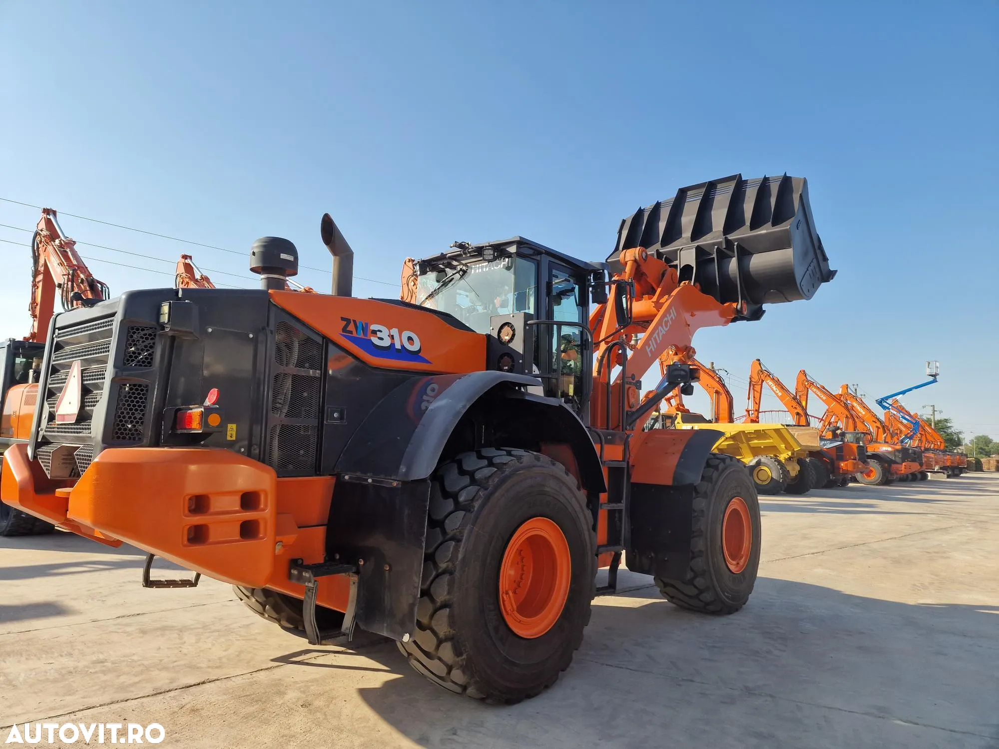Hitachi ZW310-6, cupa NOUA 5mc, anv MICHELIN 80% ok-99.900 eur+Tva, virare JOYSTICK, gresare automata, camera spate mers masalier, consum 14l/h, produs in Japonia, posibilitate leasing 4 ani-PROMOTIE 99.900 EUR+Tva - 19