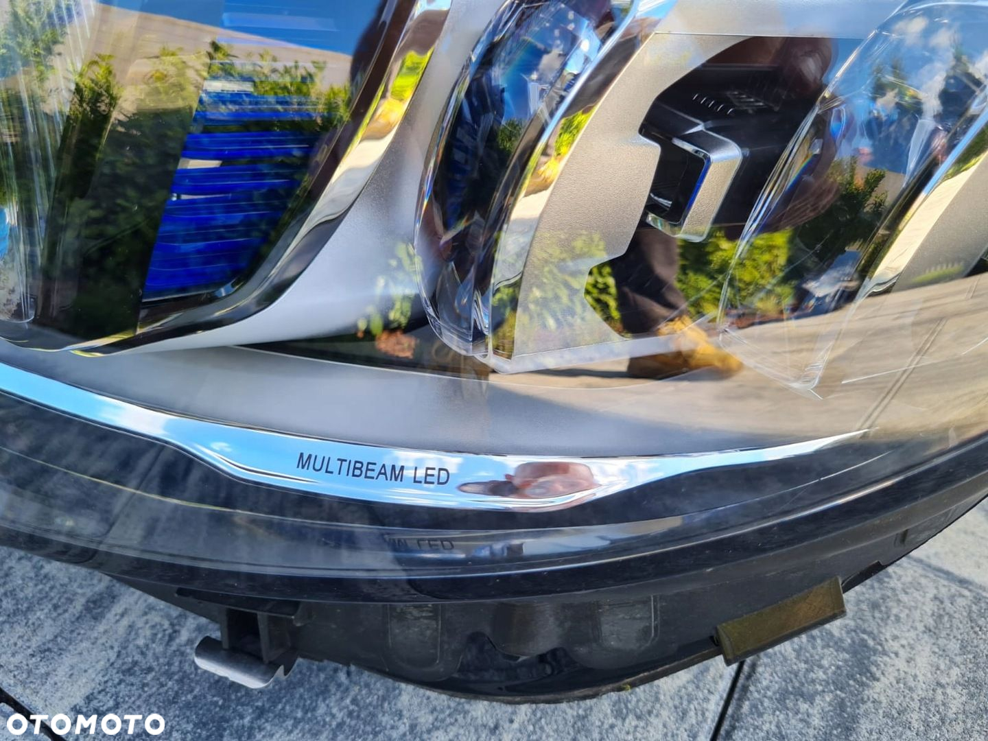 MERCEDES C KLASA W205 205 LIFT Lampa lewa przód Full Led Multibeam Chrom - 6