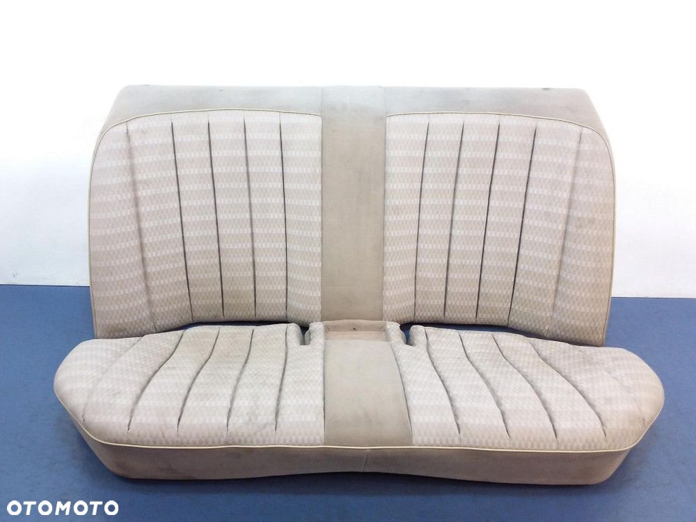 MERCEDES 190 W201 KANAPA SIEDZENIE TYŁ WELUR - 1