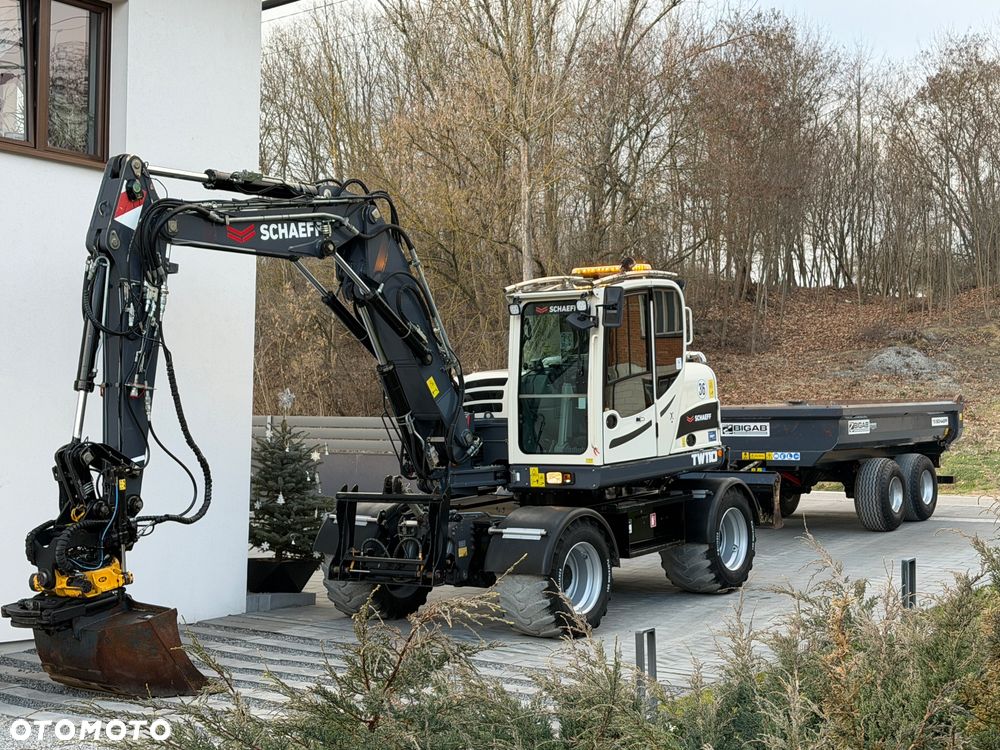 Schaeff TW110!! Terex TW110! Przyczepa! Idealny stan! [koparka kołowa] - 1