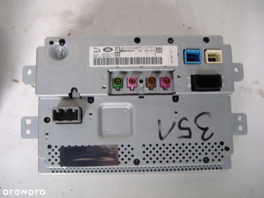 JAGUAR XJ X351 NAWIGACJA MONITOR RADIO - 3