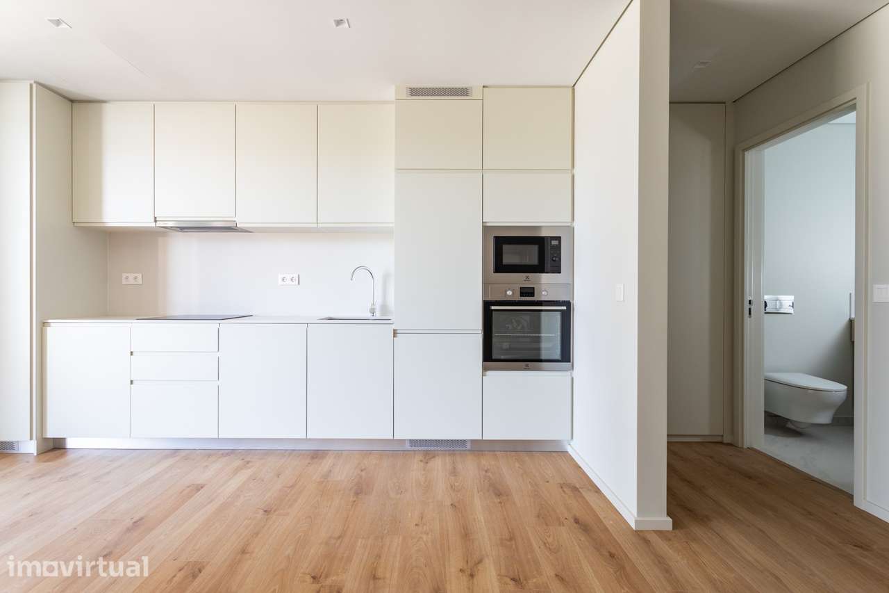 Apartamento Novo T1 em Condomínio de Luxo Monview com Piscina, Jardim - Grande imagem: 4/33