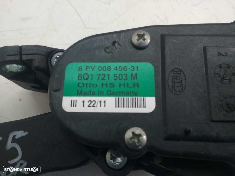 POTENCIOMETRO PEDAL SKODA FABIA II COMBI 2011 -6Q1721503M - 1