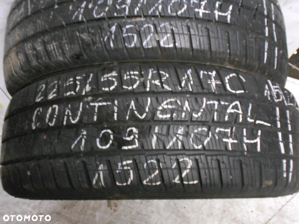 OPONY 225/55R17C CONTINENTAL VAN CONTACT 4 SEASON DOT 1522 9MM - 3