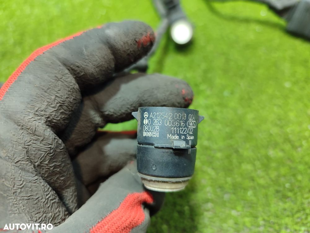 SENZORI PARCARE FATA + INSTALATIE MERCEDES BENZ C250 W204 C-Class 2011 2.1 DIESEL (Sedan) COD OEM A0001534524 / A2125420118 / 0263003616 / 2007-2015 - 6