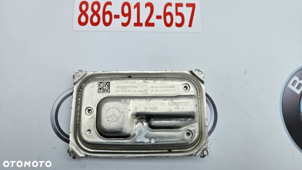 MERCEDES S-KLASA W223 przetwornica LED Moduł A2239005220 - 1