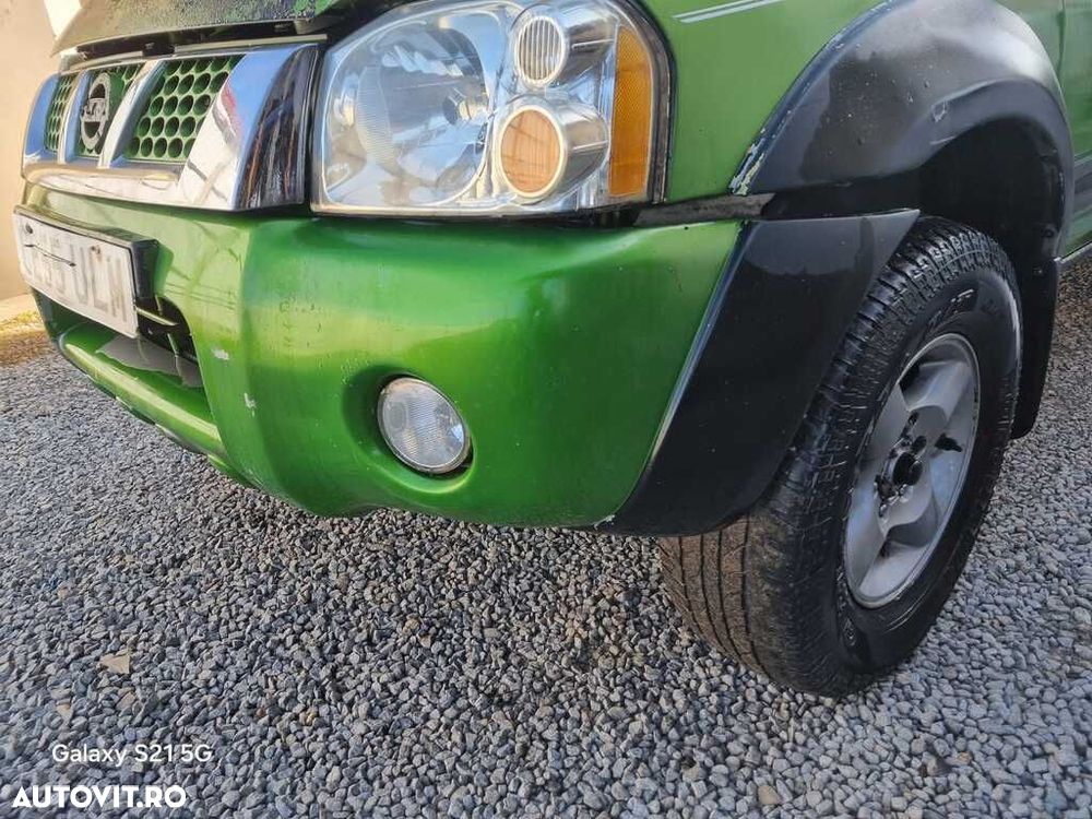 Bara fata Nissan Navara D22 1998 - 2004 Verde (1347) model fara spalatoare far - 2