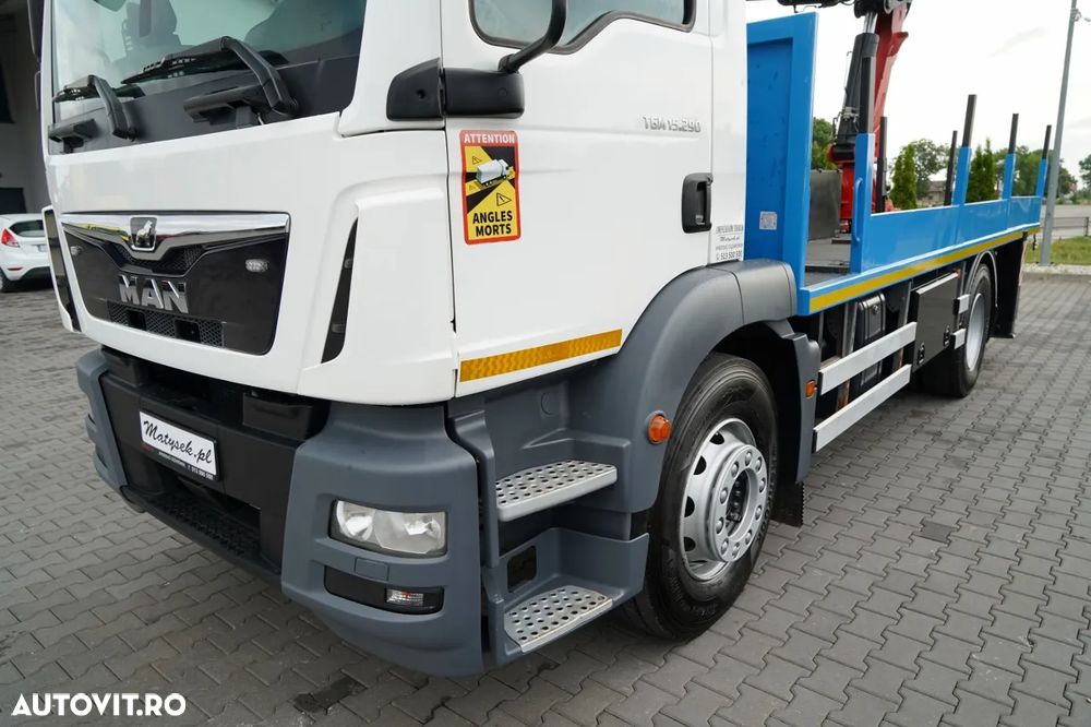 MAN TGM 15 .290 / HDS HC 190 + FORATOR 2 mb / FORMAT / RADIO CONTROL / EURO 6 / MANUAL / 2019 - 13