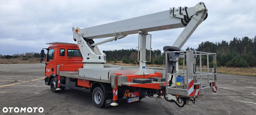 MAN Podnośnik koszowy Wumag WT300 Man TGL WT 300 2008r zwyżka ruthmann palfinger bison - 7