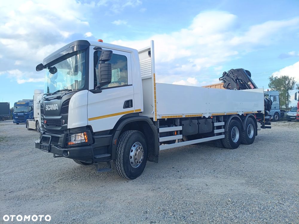 Scania P450, 6X4,HIAB188 HIDUO ES4,200tyś, Sprowadzony serwis !! - 10