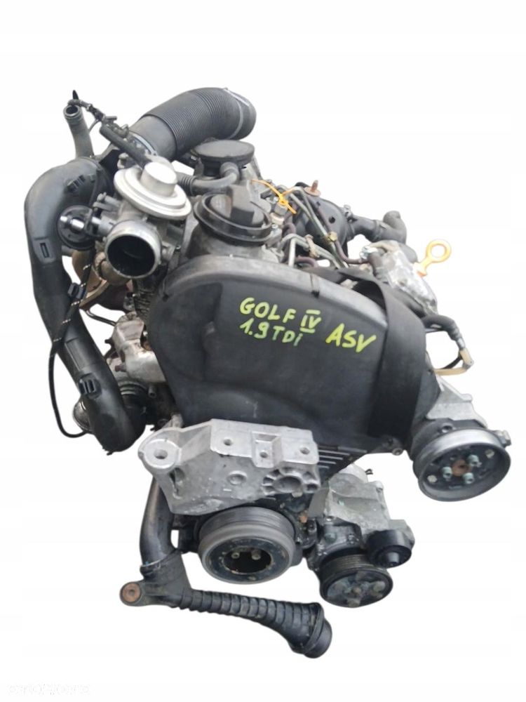 silnik vw golf iv a3 8l seat leon toledo 1.9 tdi asv - 1