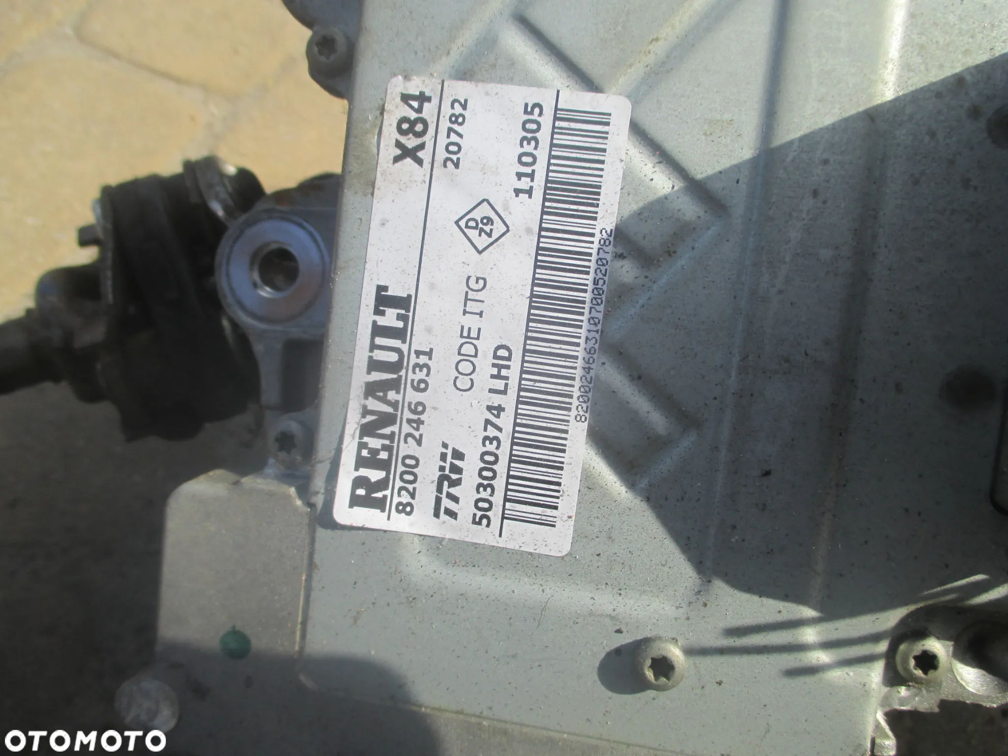 wspomaganie elektryczne Scenic II X84 8200445347A - 7