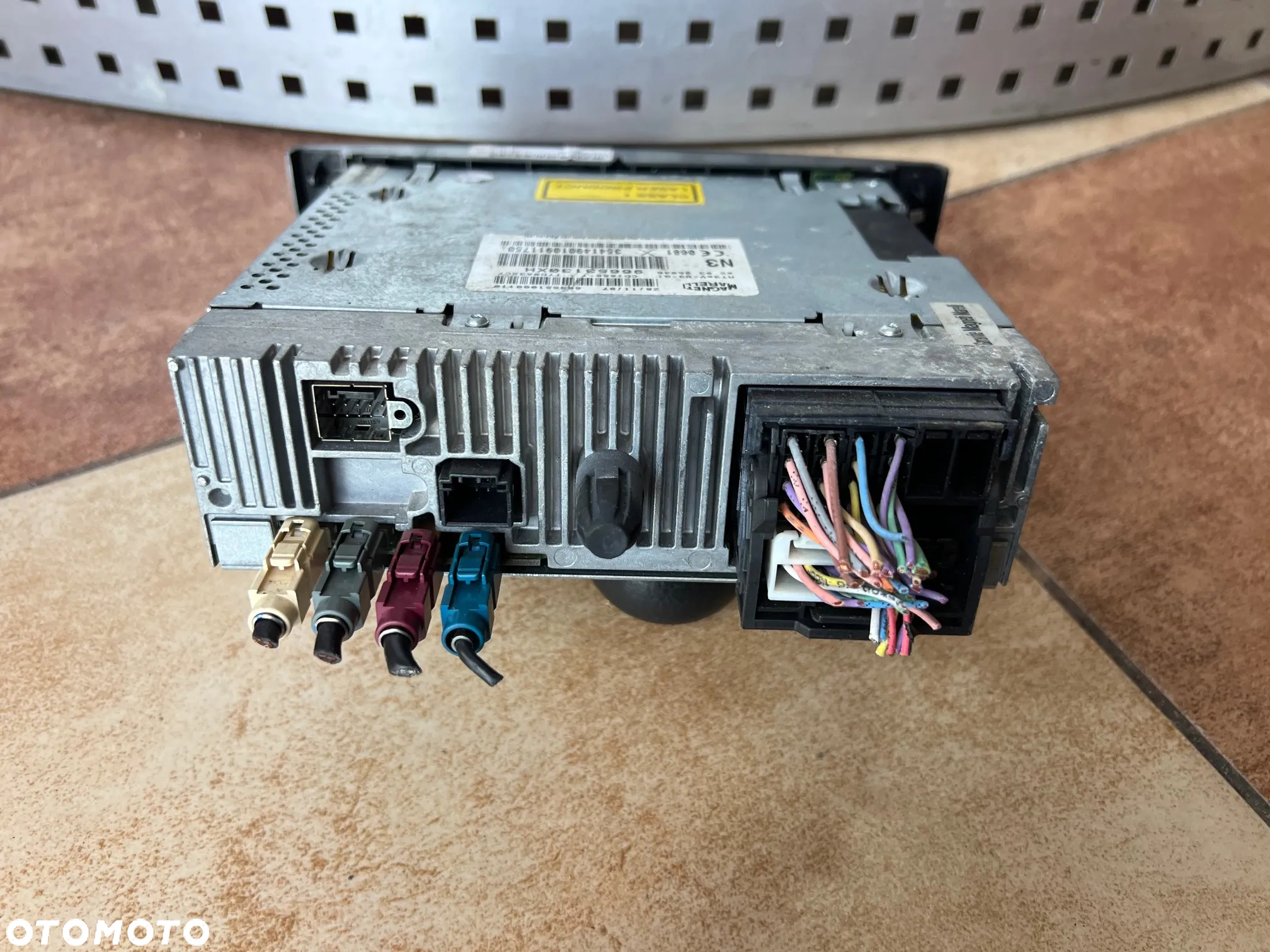 RADIO GPS CD MP3 PEUGEOT CITROEN 96653130XH - 3