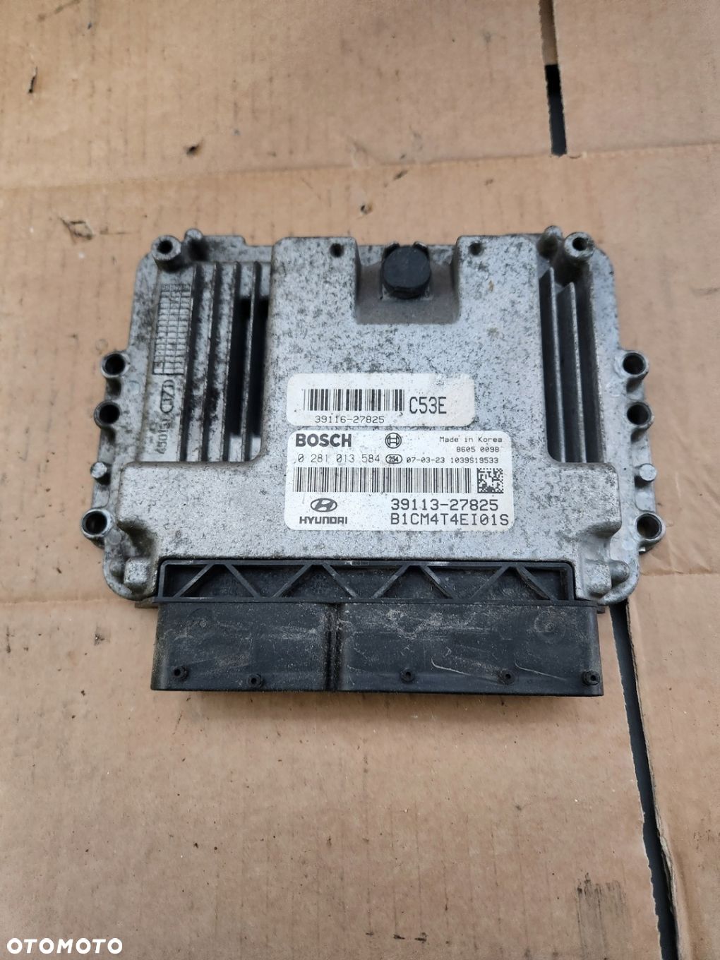 KOMPUTER 0281013584 39113-27825 HYUNDAI - 1