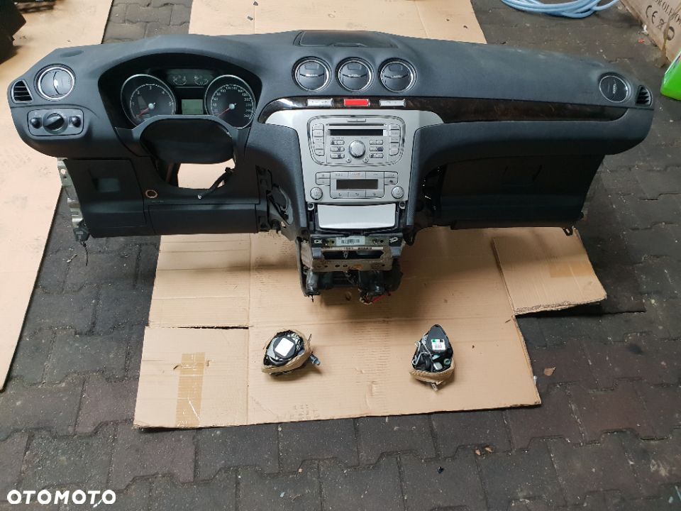 KONSOLA DESKA LICZNIK CONVERS+ AIR BAG PASY S-MAX MK1 MK1 LIFT GALAXY MK3 KPL RADOM - 3