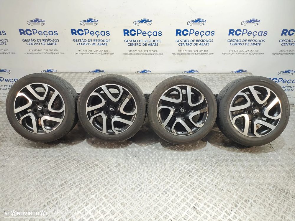 Conjunto de jantes 17 Renault Captur Mk1 6,5J ET40 4x100 Original - 12