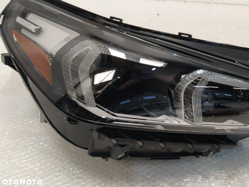 BMW X1 U11 REFLEKTOR LAMPA PRZÓD PRZEDNIA PRAWA FULL LED PRZETWORNICA KOMPLETNA USA CIEMNY ŚRODEK ORYGINAŁ NOWY - 6