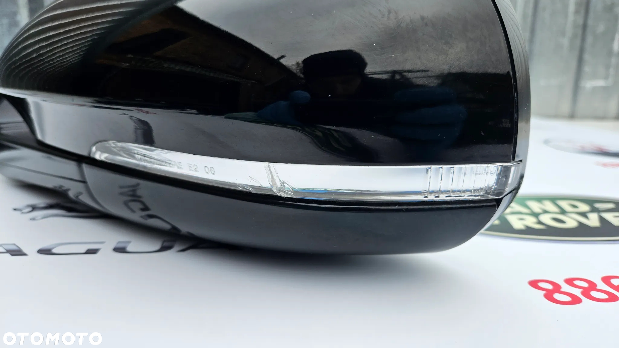 Jaguar XJ 351 2010-2015 Kompletne lusterko lewe Kierowcy USA KOLOR PEC 18 kabli - 10