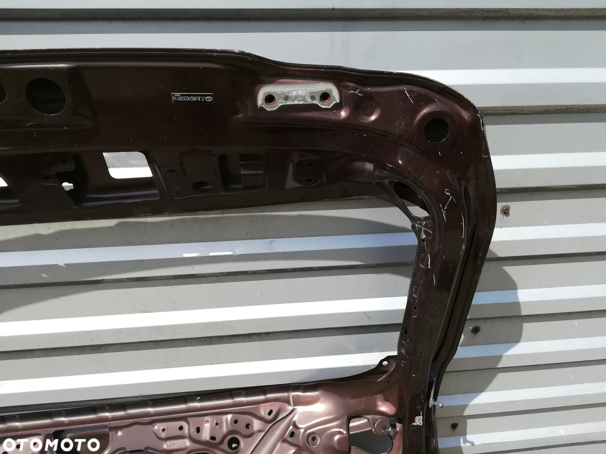 KLAPA BAGAŻNIKA TYŁ LEXUS NX 300H 2014-2021 - 11