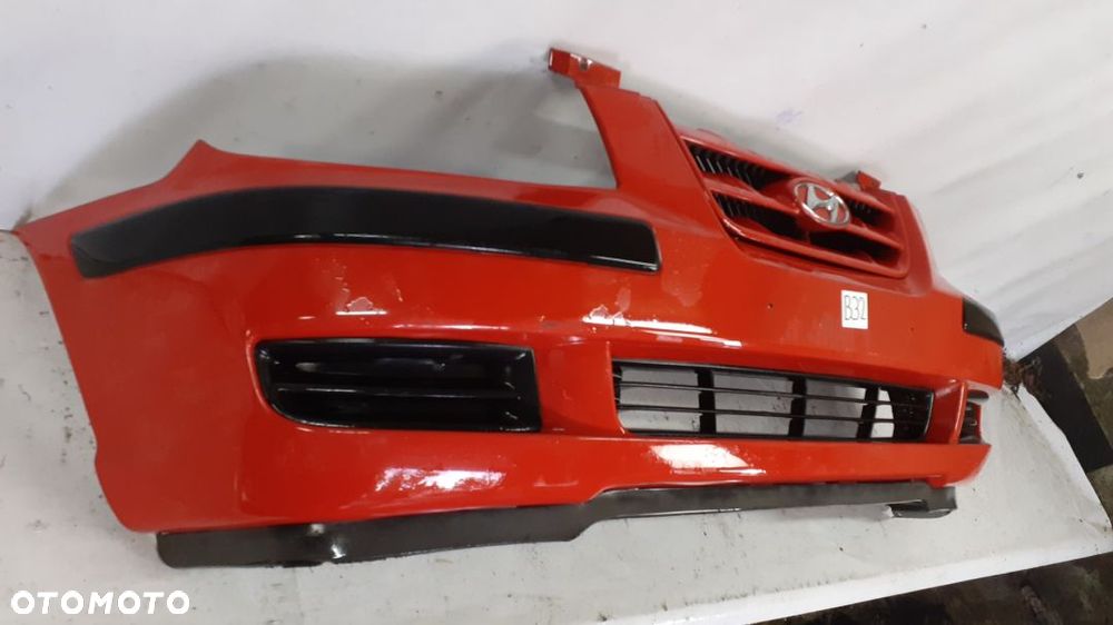 ^ ZDERZAK PRZÓD PRZEDNI DO HYUNDAI MATRIX CZERWONY HL - 7