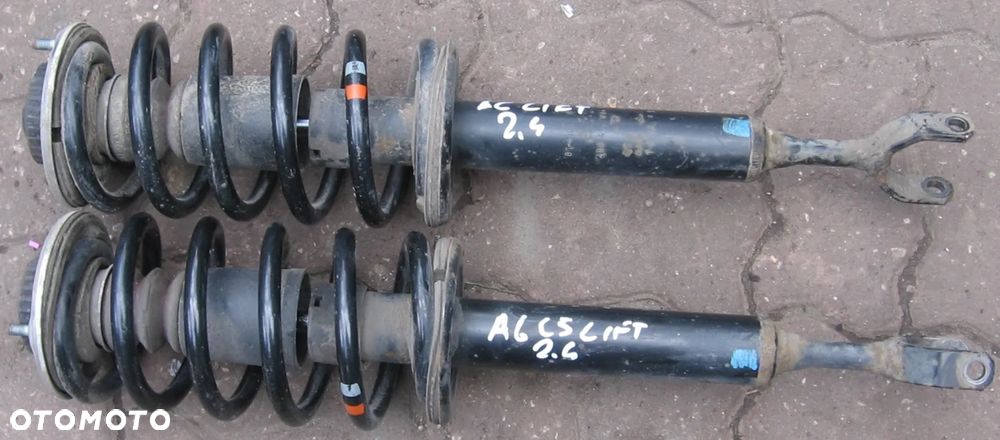 amortyzator sprężyny przód AUDI A6 C5 2.4 automat - 1