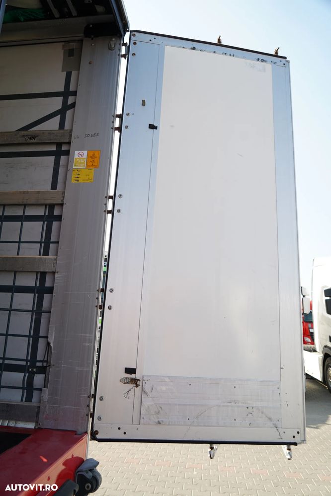 Wielton CORTINĂ STANDARD / REMORCA DIN OȚEL - 9 M / AXĂ RIDICATĂ / SAF / - 14