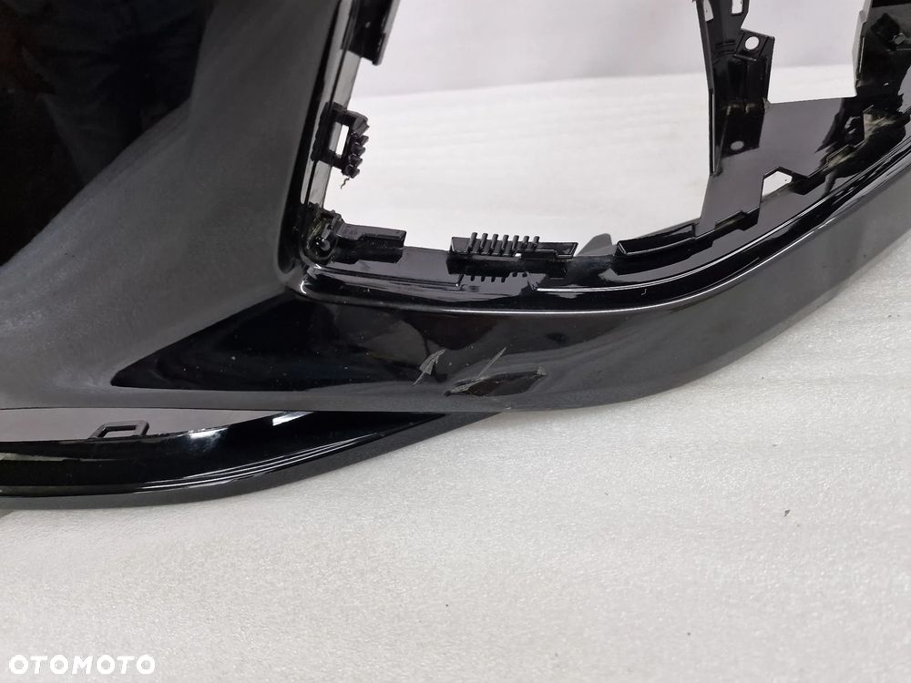 AUDI A4 B9 LIFT 8W0 19- ZDERZAK PRZEDNI PRZÓD OPCJA NA 6X PDC , ŁADNY , CZARNY METALIK , NR 8W0807437AH / 8W0807437AJ / 8W0807437AK / 8W0807437AL / 8W0807437AM / 8W0807437AN , NR AUKCJI NZ727 - 12
