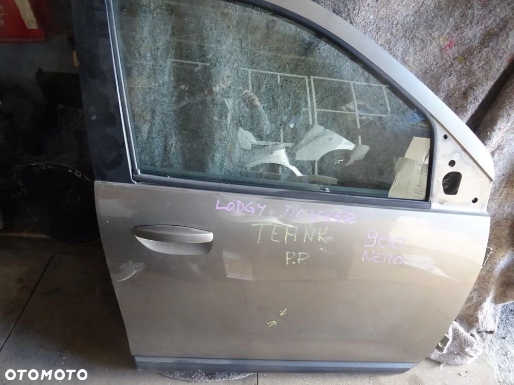 DACIA LODGY DOKKER DRZWI PRAWE TEHNK KOMPLETNE CZESCI ROZNE PYTAC - 1